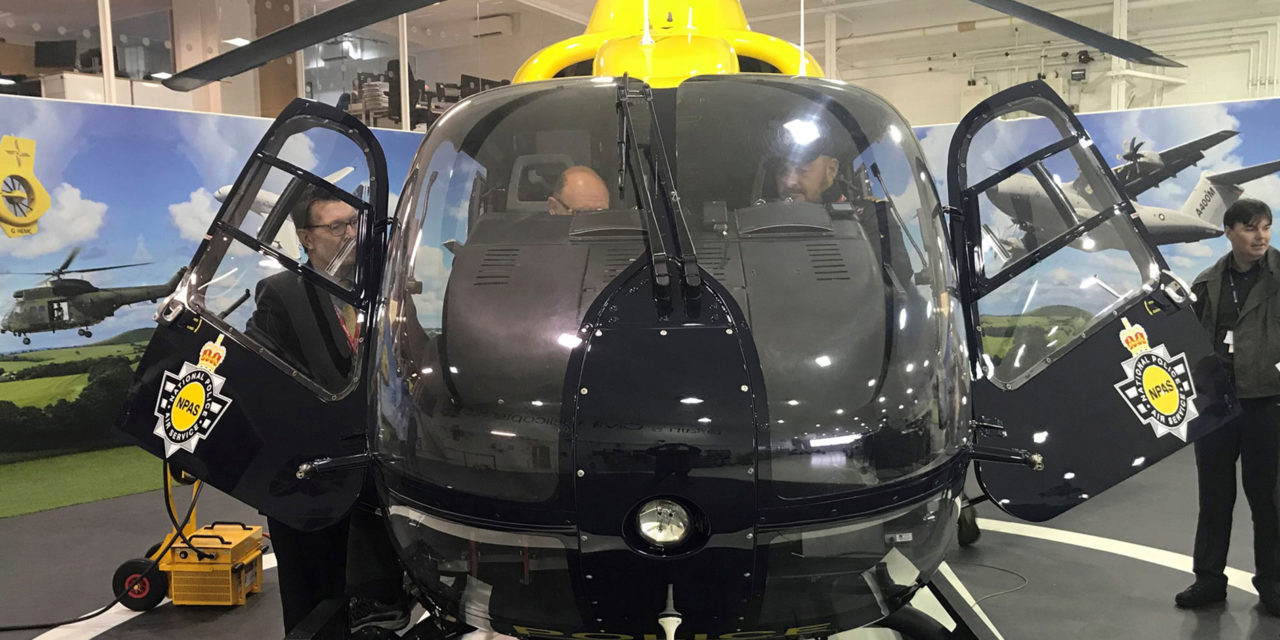 Airbus Helicopters delivers upgraded night vision to NPAS’ UK police helicopters