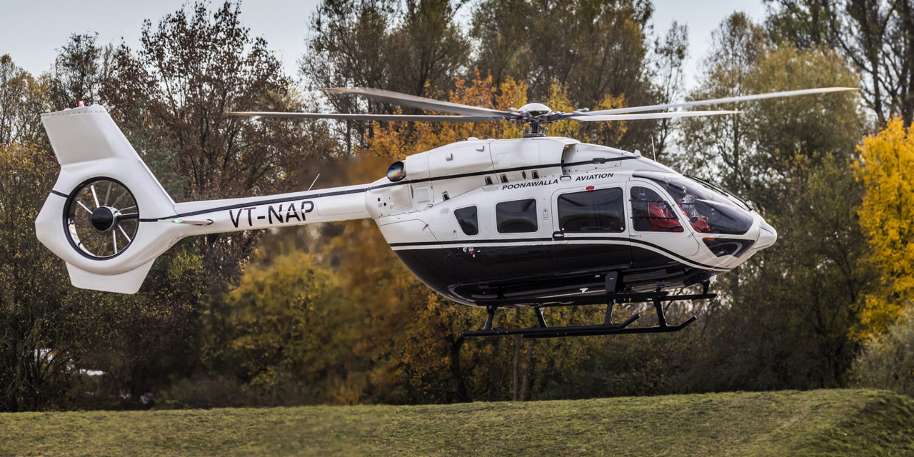 Businessman and philanthropist Adar Poonawalla takes delivery of India’s first Airbus Corporate Helicopters ACH145