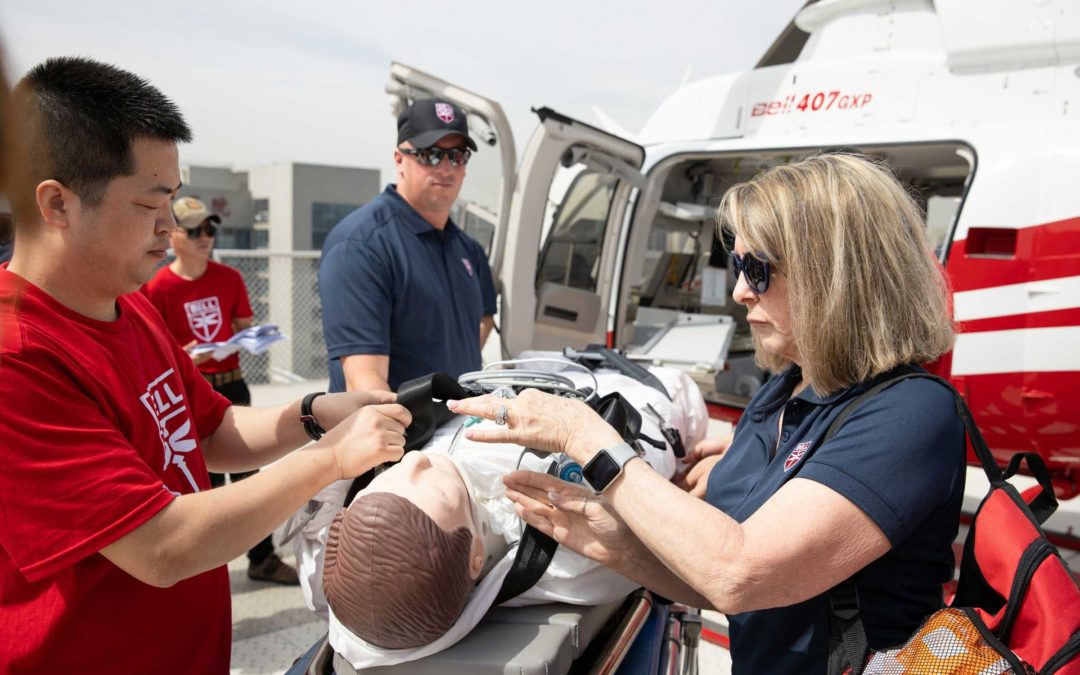 Bell Shaanxi Helicopters and Shaanxi People’s Hospital Complete Air Medical Training Exercises