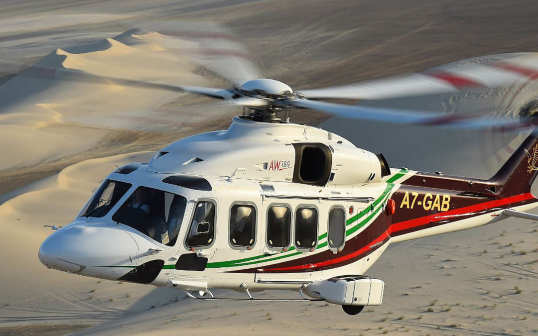 Leonardo: the AW189K helicopter achieves first market success with Gulf Helicopters as launch customer