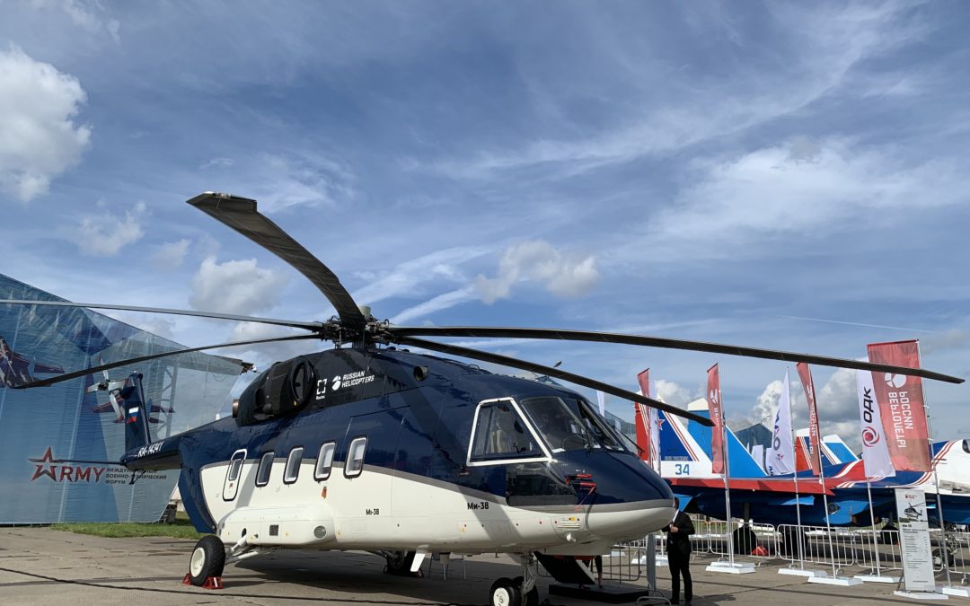 Russian Helicopters to supply two Mi-38 helicopters to the Ministry of Defense