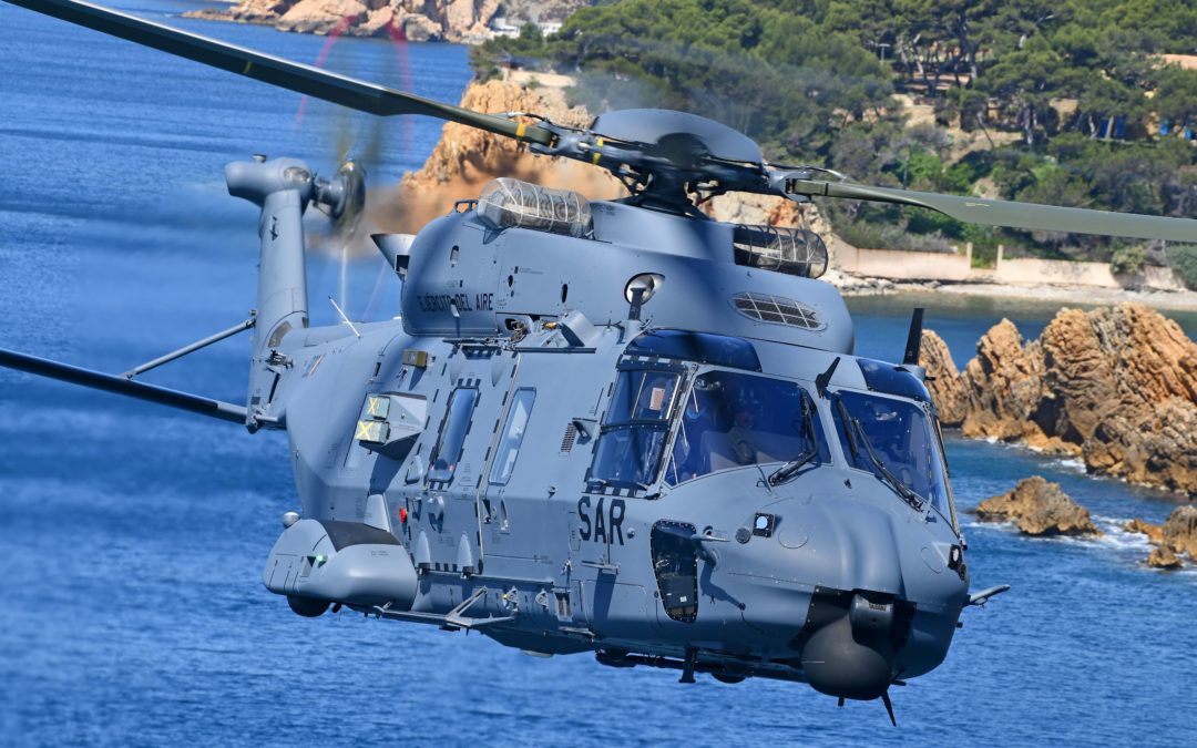 First NH90 delivered to the Spanish Air Force for search and rescue missions