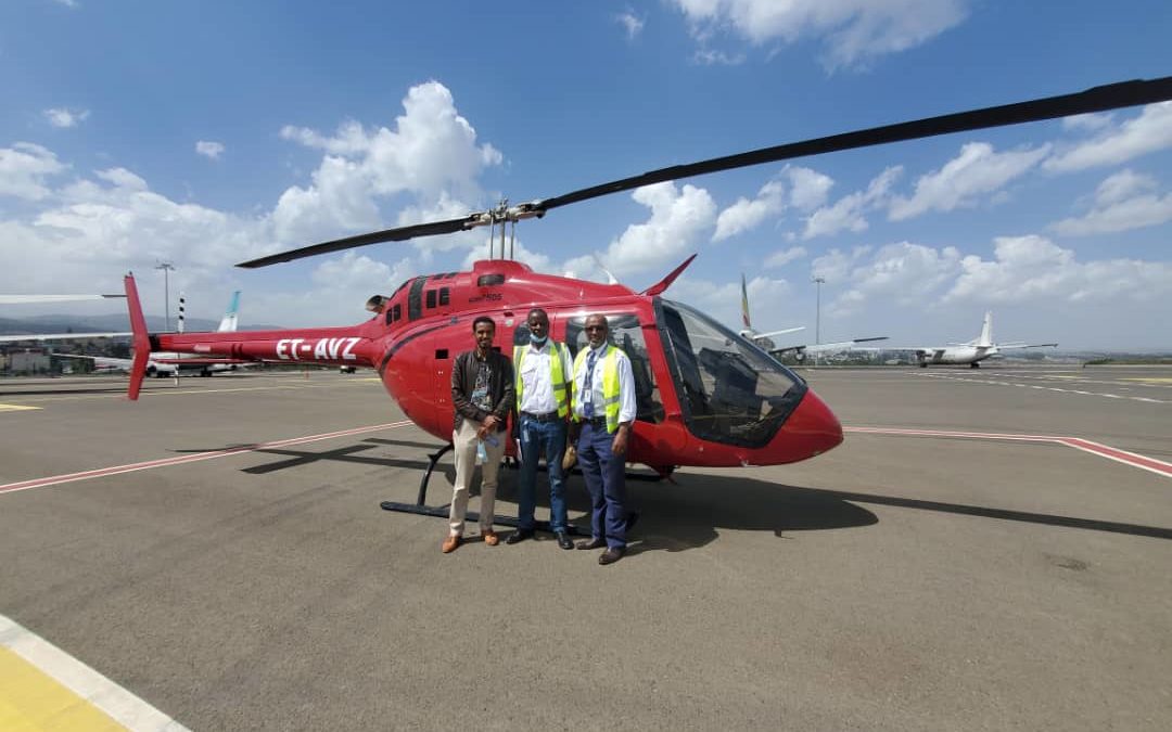 Bell Delivers First Bell 505 to Ethiopia